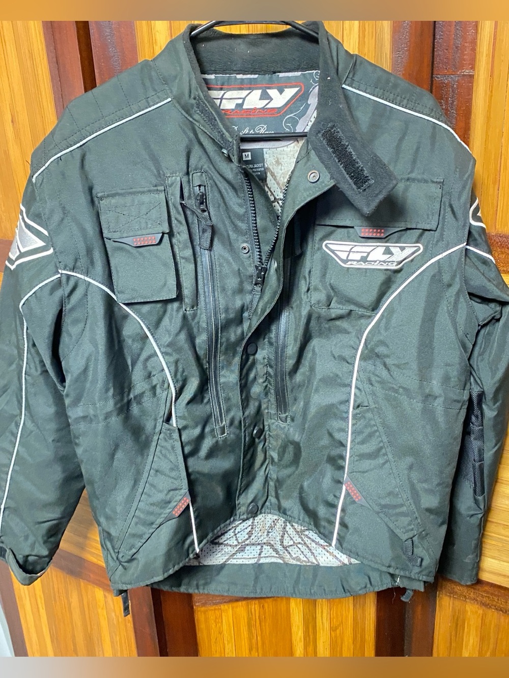 Men’s Motorcycle Jacket Coat Fly Racing Size Medium